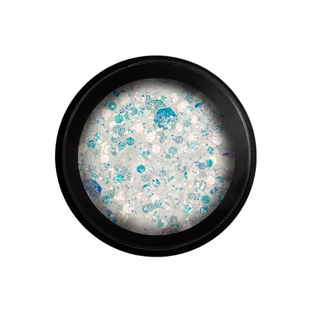 Körömdíszítő Glitter - Multisize - Create #3 - Perfect Nails