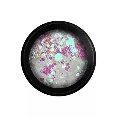 Körömdíszítő Glitter - Multisize - Inspire #4 - Perfect Nails