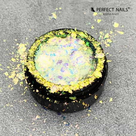 Light Flakes Körömdíszítő Pehely - Gold Quartz - Perfect Nails