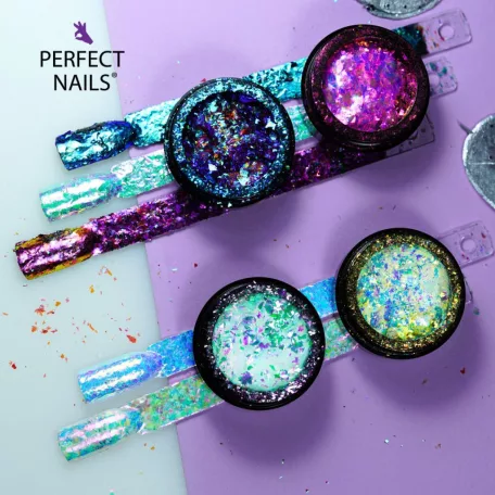 Light Flakes Körömdíszítő Pehely - Gold Quartz - Perfect Nails