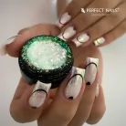 Light Flakes Körömdíszítő Pehely - White Crystal - Perfect Nails