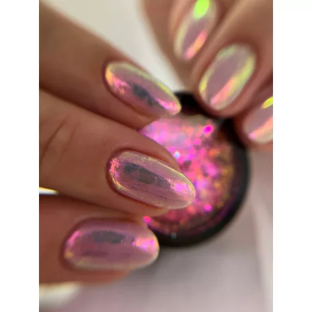 Light Flakes Körömdíszítő Pehely - Pink Diamond - Perfect Nails