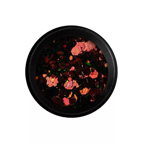 Körömdíszítő Glitter - Multisize - #8 - Perfect Nails