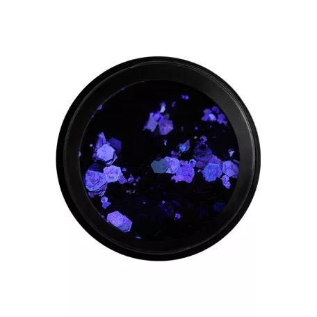 Körömdíszítő Glitter - Multisize - #9 - Perfect Nails