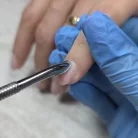 Mini csepp reszelő - Fém narancsfa pálcához -  50db - Perfect Nails