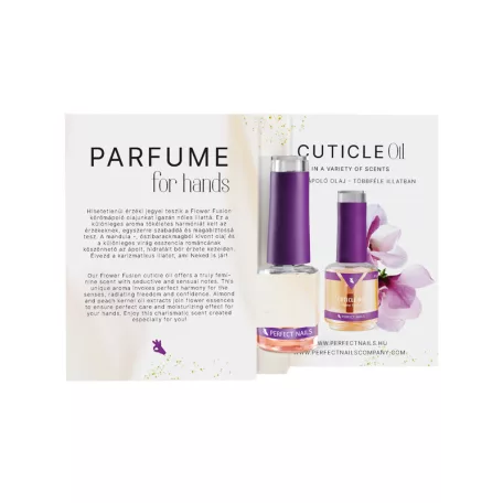 Körömápoló Olaj - Flower Fusion Díszcsomagolásban - Perfect Nails