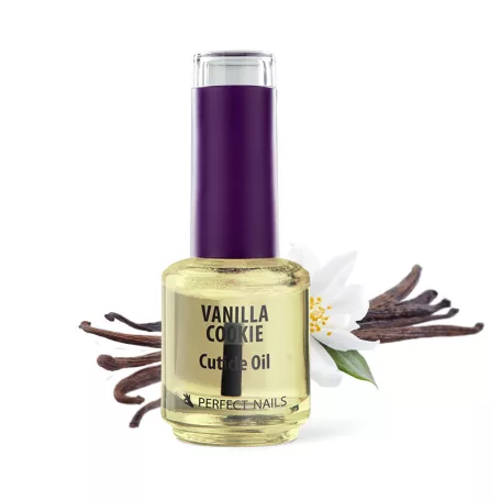 Körömápoló olaj - Vanilla Cookie 15ml - Perfect Nails