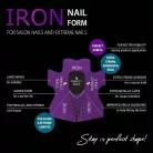 Műköröm Sablon - IRON 200db - Perfect Nails