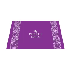 Műkörmös szilikon munkalap - lila - Perfect Nails