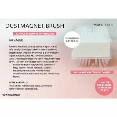 Dust Magnet - portalanító kefe - Perfect Nails