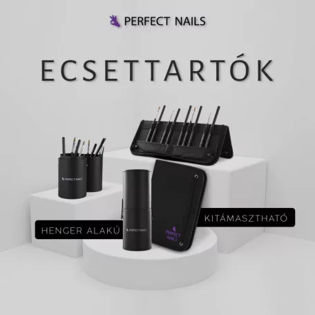 Kitámasztható Műkörmös Ecsettartó - Perfect Nails
