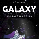 Műköröm Sablon - Galaxy 50db - Perfect Nails