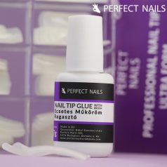   Nail Tip Glue with Brush - Ecsetes Műköröm Ragasztó 7g - Perfect Nails