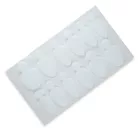 Szilikon Mosolyvonal sablon Reverse TIP Technikához - Klasszikus Francia - 12db - Perfect Nails