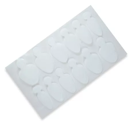 Szilikon Mosolyvonal sablon Reverse TIP Technikához - Klasszikus Francia - 12db - Perfect Nails