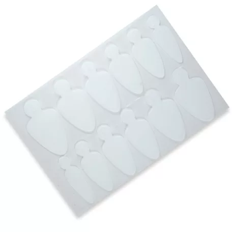 Szilikon Mosolyvonal sablon Reverse TIP Technikához - Orosz Extrém Francia - 12db - Perfect Nails