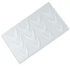 Szilikon Mosolyvonal sablon Reverse TIP Technikához - Dupla Mosolyvonal - 12db - Perfect Nails