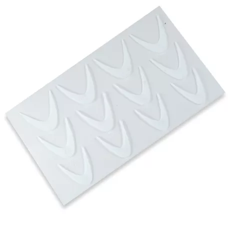 Szilikon Mosolyvonal sablon Reverse TIP Technikához - Dupla Mosolyvonal - 12db - Perfect Nails