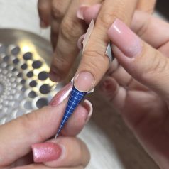 Műköröm Sablon - Salon 50db KÉK - Perfect Nails