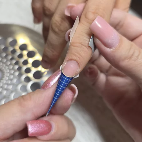 Műköröm Sablon - Salon 50db KÉK - Perfect Nails