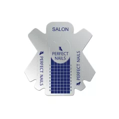 Műköröm Sablon - Salon 300db KÉK - Perfect Nails