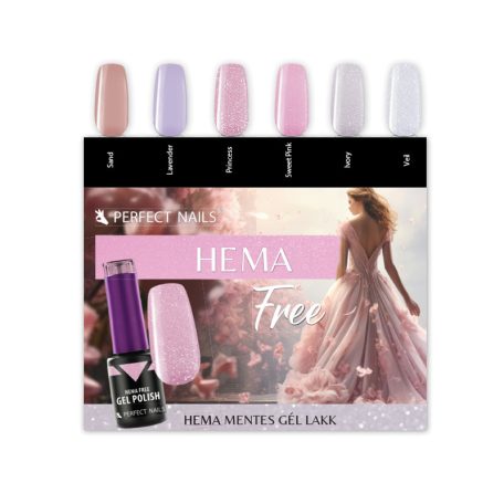 Hema Free Színpaletta - Wedding Nude  - Perfect Nails