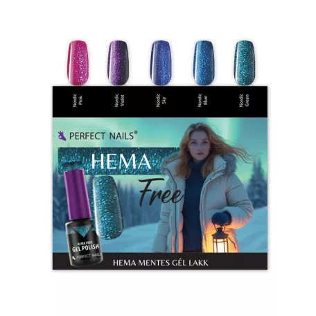 Hema Free Színpaletta - Nordic Light - Perfect Nails