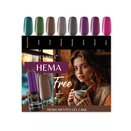 Hema Free Színpaletta - Cozy - Perfect Nails