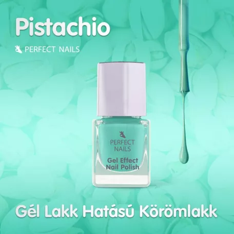 Gél Lakk hatású körömlakk #014 - Pistachio 7ml - Perfect Nails