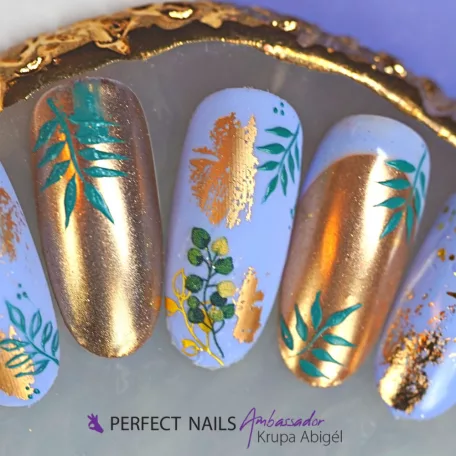 Transzferfólia Készlet - Metallic Mania - 10db - Perfect Nails