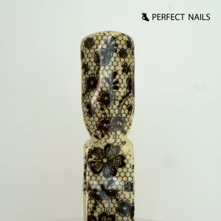 Transzferfólia - Black Lace 01 - Perfect Nails