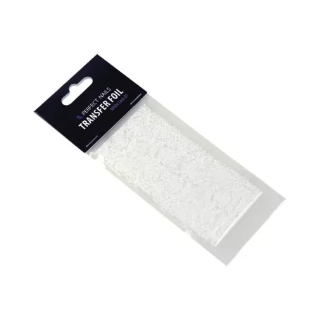 Transzferfólia - White Lace 01 - Perfect Nails