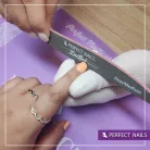 Textilkesztyű Gumírozott Ujjal - S - Perfect Nails