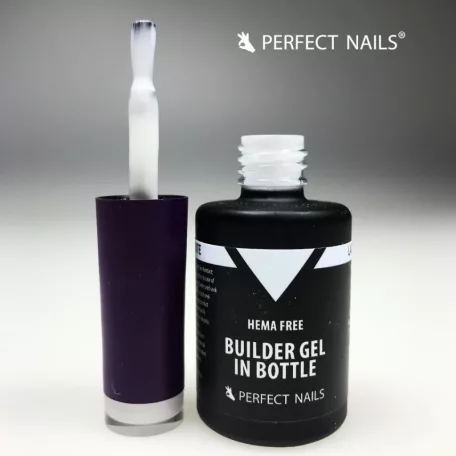 HEMA FREE Builder Gel in Bottle - Színezett üveges építőzselé 8ml - Latte White - Perfect Nails