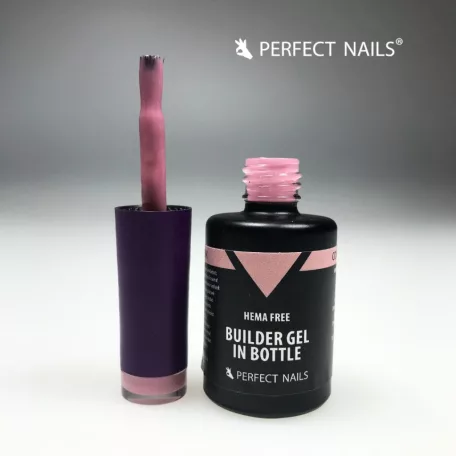 HEMA FREE Builder Gel in Bottle - Színezett üveges építőzselé 8ml - Cover Pink - Perfect Nails