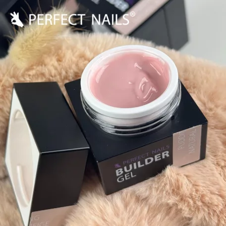 Pudding Cover Gel - Építőzselé - Natural Beige 15g - Perfect Nails