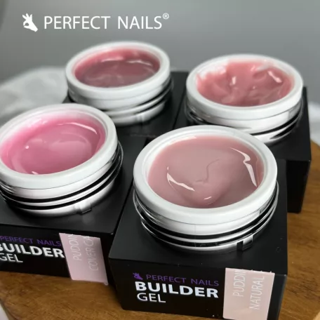 Pudding Cover Gel - Építőzselé - Natural Beige 15g - Perfect Nails