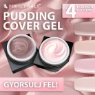 Pudding Cover Gel - Építőzselé - Natural Beige 15g - Perfect Nails