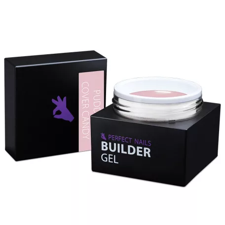 Pudding Cover Gel - Építőzselé - Cover Candy 15g  - Perfect Nails