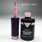 HEMA FREE Builder Gel in Bottle - Színezett üveges építőzselé 15ml - Sparkling Rose - Perfect Nails