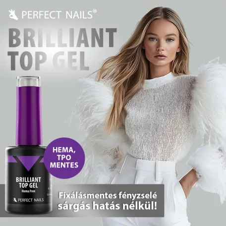Brilliant Top Gel - Hema Mentes Fényzselé 15ml - Perfect Nails