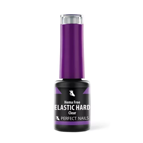 Elastic Hard Base Gel - Hema Free Erősített Gél Lakk Alap - Clear - 4ml - Perfect Nails