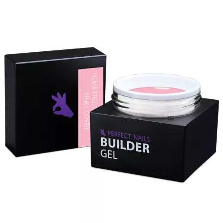 Cool Protein Gel - Hema Free Építőzselé - Pinky Cover - 50g   - Perfect Nails