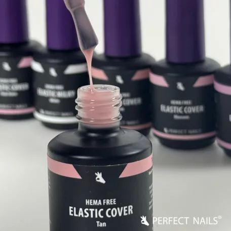 Elastic Cover Base Gel - Hema Free Erősített Gél Lakk Alap -Tan - 8ml - Perfect Nails
