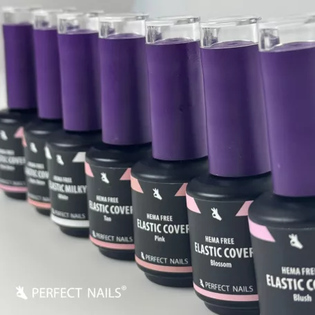 Elastic Cover Base Gel - Hema Free Erősített Gél Lakk Alap - Pink - 15ml - Perfect Nails