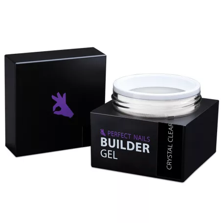 Crystal Clear - Átlátszó műkörömépítő zselé 50g - Perfect Nails