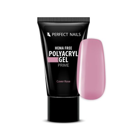 PolyAcryl Gel Prime - Hema Free Tubusos Polygel - Cover Rose 60g - Perfect Nails