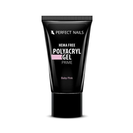 PolyAcryl Gel Prime - Hema Free Tubusos Polygel - Baby Pink 30g - Perfect Nails