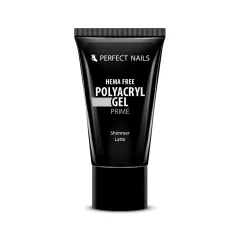   PolyAcryl Gel Prime - Hema Free Tubusos Polygel - Shimmer Latte 30g - Perfect Nails