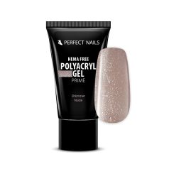   PolyAcryl Gel Prime - Hema Free Tubusos Polygel - Shimmer Nude 30g - Perfect Nails